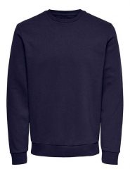 ONLY & SONS Bluza "Ceres" w kolorze granatowym rozmiar: XS. Niebieskie bluzy bez kaptura męskie Only & Sons, xs. Za 43.88 zł.