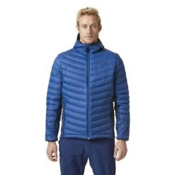 Kurtka hybrydowa męska Helly Hansen Verglas Hooded Down Hybrid Ins. Niebieskie kurtki męskie Helly Hansen, m, bez wzorów, sportowe, bez kaptura. Za 359.99 zł.