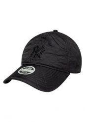 Czapka New Era Wmns Padded 9Twenty Neyyan Damskie. Czarne czapki z daszkiem damskie New Era, bez wzorów, z materiału. Za 202.99 zł.