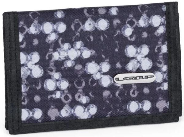 Portfel Loap Club sportowy czarny. Czarne portfele damskie Scarpa, bez wzorów, z materiału. Za 111.99 zł.