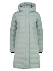 CMP Płaszcz zimowy w kolorze zielonym rozmiar: 40. Zielone płaszcze damskie CMP, na zimę, bez wzorów, z puchu. Za 349.95 zł.