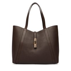 Torebka Furla. Brązowe torebki klasyczne damskie Furla, bez wzorów, bez dodatków. Za 1,439.00 zł.