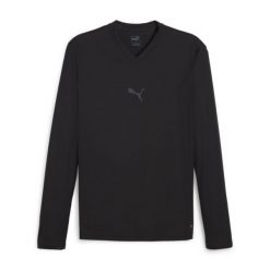 Koszulka termoaktywna z długim rękawem Puma teamGoal. Czarne bielizna termoaktywna męska Puma, m, bez wzorów. Za 193.50 zł.