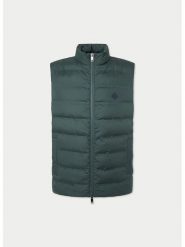 Hackett London Kamizelka pikowana w kolorze zielonym rozmiar: 3XL. Zielone kamizelki męskie Hackett London, xl. Za 238.84 zł.