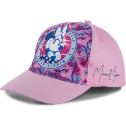 Czapki MINNIE MOUSE ACCCS-SS19-12DSTC. Czerwone czapki dziecięce Minnie Mouse, bez wzorów, z bawełny. W wyprzedaży za 13.99 zł.