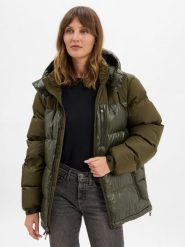 Polo Ralph Lauren Męska kurtka puchowa Mężczyźni zielony jednolity, XL. Zielone kurtki męskie Polo Ralph Lauren, m, bez wzorów, z puchu, sportowe, bez kaptura. Za 2,299.95 zł.