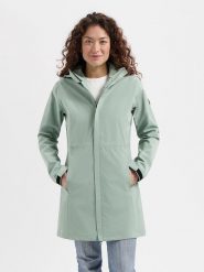 TRAVELIN' Kurtka softshellowa "Amalie" w kolorze zielonym rozmiar: 3XL. Zielone kurtki przeciwdeszczowe damskie Travelin', s, bez kaptura. Za 264.77 zł.