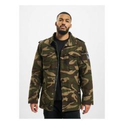 Kurtka zimowa dwa w jednym Urban Classics Peter. Brązowe kurtki męskie Urban Classics, na zimę, m, bez wzorów, bez kaptura. Za 420.50 zł.