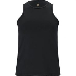 Damski tank top Athlecia Almi. Czarne topy damskie Athlecia, bez wzorów, bez ramiączek. Za 140.00 zł.