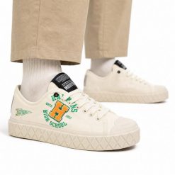Buty męskie trampki sportowe Palladium PALLA ACE TIGERS. Białe trampki i tenisówki męskie Palladium, bez wzorów, z gumy, przed kostkę, bez zapięcia. Za 269.00 zł.