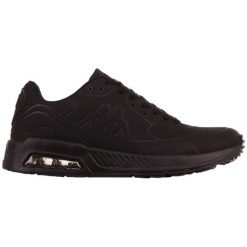 Buty Kappa Harlem Emb Oc 243306OC 1111 czarne. Czarne buty sportowe na co dzień męskie z materiału, bez zapięcia. Za 295.10 zł.