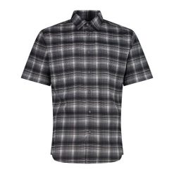 Koszula męska CMP 35S5717. Niebieskie koszule męskie CMP, m, bez wzorów, bez kołnierzyka, bez ramiączek. Za 261.65 zł.