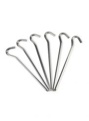Szpilki do namiotu Rockland Haxagon 6 pcs. Szare szpilki Rockland, bez wzorów, bez obcasa. Za 36.65 zł.