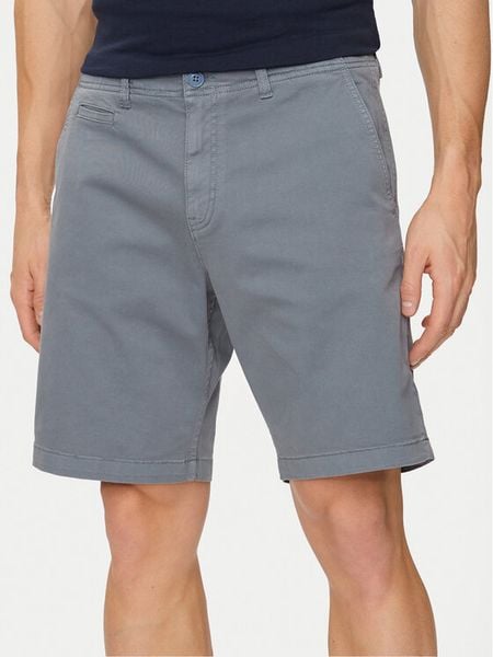 Jack & Jones Szorty materiałowe Harlow 12252966 Szary Tapered Fit. Szare szorty męskie Jack & Jones, z bawełny, bez kołnierzyka. Za 119.99 zł.