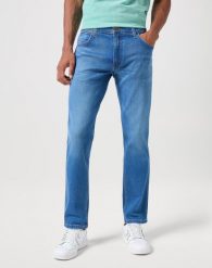 WRANGLER GREENSBORO MĘSKIE SPODNIE JEANSOWE DŻINSY RUSTIC W112352644. Jeansy męskie Wrangler. Za 229.99 zł.