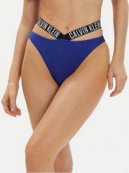 Calvin Klein Swimwear Dół od bikini KW0KW02391 Granatowy. Niebieskie bikini damskie Calvin Klein Swimwear, bez wzorów. Za 169.99 zł.