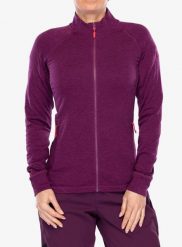 Bluza rozpinana damska Rab Nexus Jacket. Fioletowe bluzy z kapturem damskie RAB, l, z materiału. Za 406.45 zł.