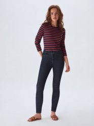 LTB Dżinsy "Jalessa" - Skinny fit - w kolorze granatowym rozmiar: W27. Niebieskie jeansy damskie LTB, z podwyższonym stanem. Za 74.63 zł.