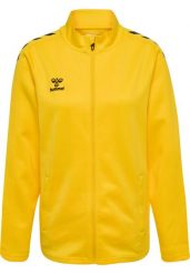 Damska bluza dresowa zapinana na zamek Hummel Core XK. Brązowe bluzy bez kaptura damskie HUMMEL, xs, z dresówki. Za 182.20 zł.