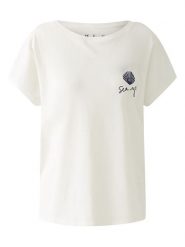 Miss Lagotte Koszulka w kolorze białym rozmiar: 38. Białe bluzki damskie Miss Lagotte, bez wzorów, bez kołnierzyka, bez ramiączek. Za 69.99 zł.