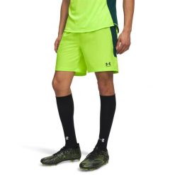 Spodenki męskie Under Armour Challenger Pro 6009621. Zielone szorty męskie Under Armour, l, z materiału, na fitness i siłownię. Za 172.55 zł.