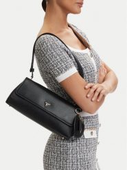 Guess Torebka Isobel HWBG99 32210 Czarny. Czarne torebki klasyczne damskie Guess, z aplikacjami, ze skóry, bez dodatków. Za 324.99 zł.
