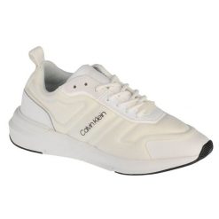 Buty Calvin Klein Flexrunner Tech HW0HW00627-0K6 białe. Białe buty sportowe na co dzień damskie bez wzorów, z gumy. Za 476.81 zł.