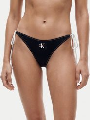 Calvin Klein Swimwear Dół od bikini LV00Q61215 Czarny. Czarne bikini damskie Calvin Klein Swimwear, bez wzorów. Za 189.99 zł.