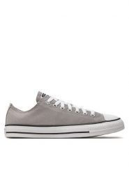 Converse Trampki Chuck Taylor All Star A06565C Szary. Szare trampki i tenisówki damskie Converse, bez wzorów, z materiału. Za 229.99 zł.