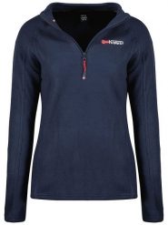 Geographical Norway Bluza polarowa "Tug" w kolorze granatowym rozmiar: onesize. Niebieskie bluzy bez kaptura damskie Geographical Norway, z polaru. Za 83.22 zł.