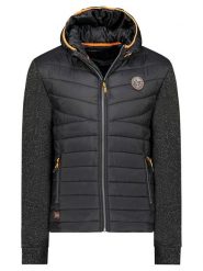 Geographical Norway Kurtka polarowa "Ummos" w kolorze czarnym rozmiar: 3XL. Czarne kurtki męskie Geographical Norway, xl, bez wzorów, z polaru, bez kaptura. Za 152.62 zł.