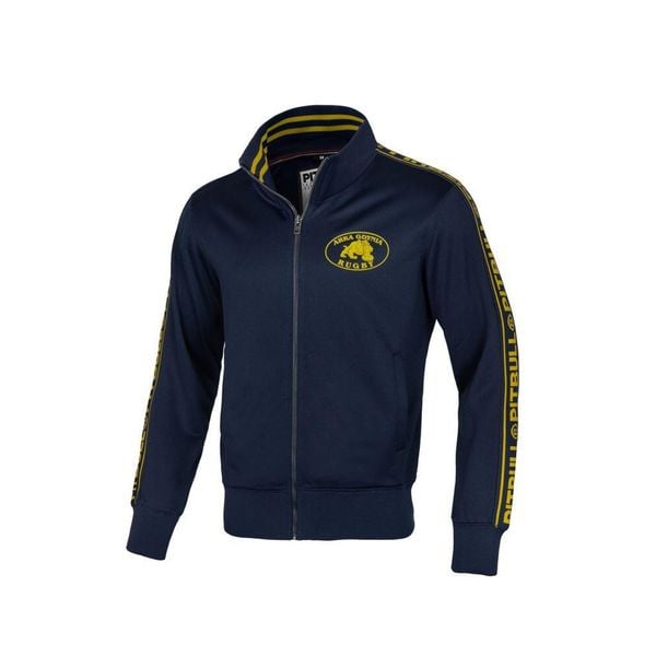 Bluza męska Pitbull rozpinana Oldschool Tape Logo Rugby Arka Gdynia. Niebieskie bluzy bez kaptura męskie PITBULL, m. Za 199.00 zł.