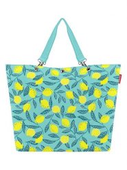 Reisenthel Shopper bag w kolorze turkusowym - 68 x 45,5 x 20 cm rozmiar: onesize. Niebieskie shopper bag damskie Reisenthel, bez wzorów, z materiału, na ramię, bez dodatków. Za 138.87 zł.