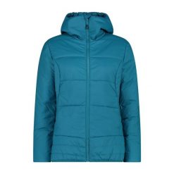 Kurtka puchowa damska z odpinanym kapturem CMP. Niebieskie kurtki damskie CMP, s, bez wzorów, z puchu, z kapturem. Za 506.50 zł.
