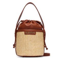 Torebka Valentino. Brązowe torebki klasyczne damskie Valentino, bez wzorów, bez dodatków. Za 609.99 zł.