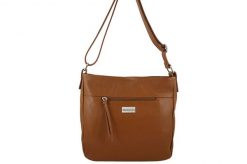 Listonoszka skórzana BARBERNI'S j. brązowa 984-12. Brązowe shopper bag damskie Barberinis, bez wzorów, ze skóry, małe, bez dodatków. Za 269.99 zł.