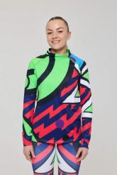 Damska koszulka termoaktywna Fresh Prince X. Zielone bielizna termoaktywna damska OOSC, s, bez wzorów, z materiału. Za 269.99 zł.