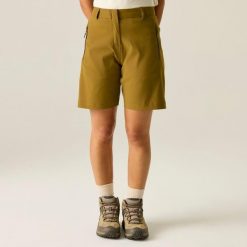 Szorty damskie Dare 2B Torrek. Brązowe szorty damskie Dare 2b, bez wzorów, z tkaniny. Za 149.99 zł.