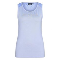 Damski tank top techniczny HV Polo Annabel. Fioletowe topy damskie HV POLO, bez wzorów, bez kołnierzyka. Za 251.50 zł.