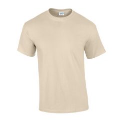 Ultra Bawełniana Koszulka Unisex Dla Dorosłych. Brązowe bluzki damskie Gildan, s, bez wzorów, z bawełny, sportowe, bez kołnierzyka, bez ramiączek. Za 34.99 zł.