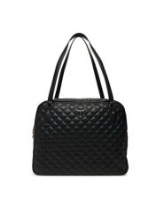 Guess Torba Giully TravelTWQN87 48916 Czarny. Czarne torebki klasyczne damskie Guess, z aplikacjami, ze skóry, bez dodatków. Za 649.99 zł.