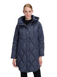 Betty Barclay Płaszcz pikowany w kolorze granatowym rozmiar: 36. Niebieskie płaszcze damskie Betty Barclay, bez wzorów. Za 331.46 zł.