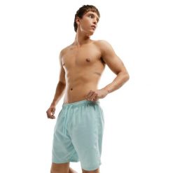 Męskie spodenki kąpielowe Lifestyle Siroko IBZ Buzzer Water Green. Zielone kąpielówki męskie SIROKO, l, bez wzorów, z tkaniny. Za 106.00 zł.