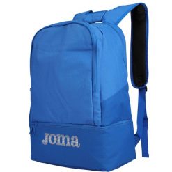 Plecak sportowy Joma Estadio III niebieski. Niebieskie plecaki damskie Joma, bez wzorów. Za 99.99 zł.