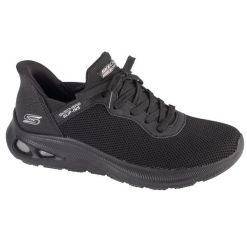 Buty sportowe Sneakersy damskie, Slip-Ins: Bobs Sport Unity. Czarne buty sportowe na co dzień damskie Skechers, bez wzorów, trekkingowe. Za 359.99 zł.