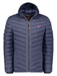 Geographical Norway Kurtka pikowana "Carliti" w kolorze granatowym rozmiar: XXL. Niebieskie kurtki męskie Geographical Norway, xxl, bez wzorów, bez kaptura. Za 168.06 zł.