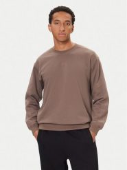 Adidas Bluza Premium Essentials JW1058 Brązowy Loose Fit. Brązowe bluzy bez kaptura męskie Adidas, m, z bawełny. Za 289.99 zł.