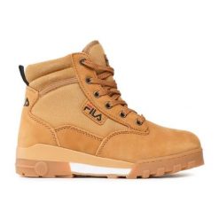 Buty Fila Grunge Ii Mid Wmn FFW0217-23015 żółte. Żółte buty trekkingowe męskie z gumy, bez zapięcia, wspinaczkowe. Za 607.12 zł.
