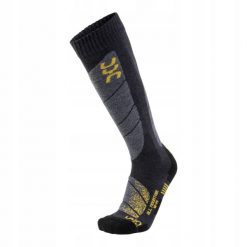 Skarpety narciarskie męskie UYN All Mountain Ski Socks. Czarne skarpetki męskie UYN, bez wzorów. Za 62.99 zł.