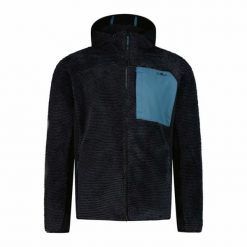 Kurtka z kapturem CMP. Szare kurtki męskie CMP, m, bez wzorów, z polaru, sportowe, z kapturem. Za 340.05 zł.